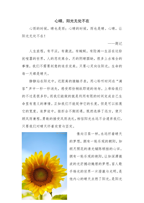 心晴