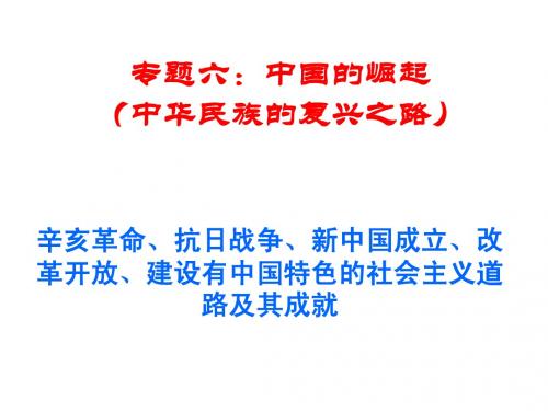 复兴之路