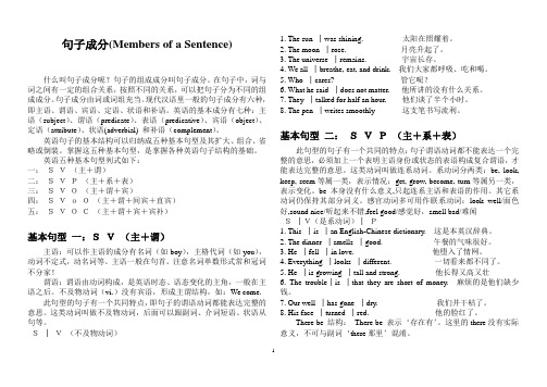 高中英语句子成分分析超级全[1]