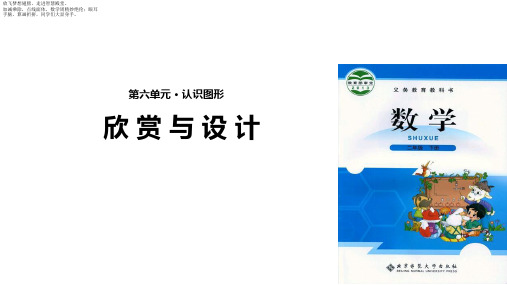 北师大版二年级下册数学课件- 欣赏与设计 (共11张PPT)