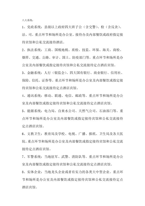 7、政府机关八大系统