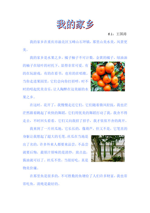 我的家乡 Microsoft Word 文档(1)