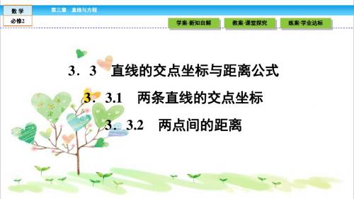 高一数学人教A版必修二 课件 第三章 直线与方程 3.3.2
