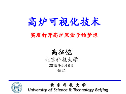 2015年炼铁共性技术研讨会- 高炉可视化技术-高征铠