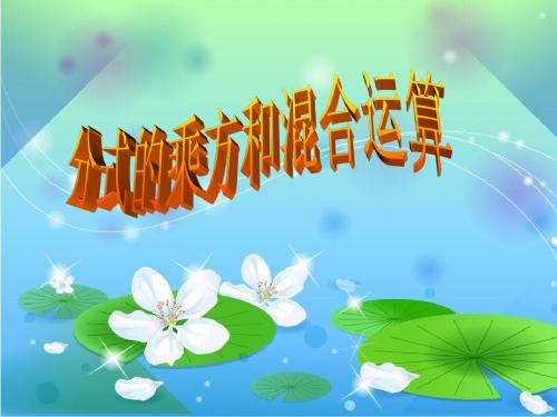 分式的乘方