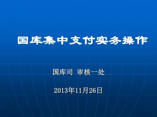国库司-水利部预算执行中心