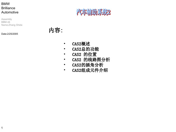 宝马 E90 CAS 防盗