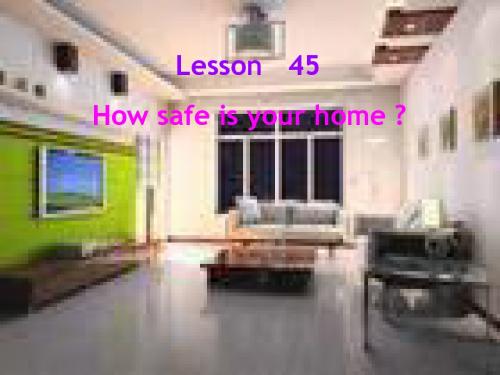 冀教版英语九上《Unit 6 Accidents》(lesson45-48)ppt课件