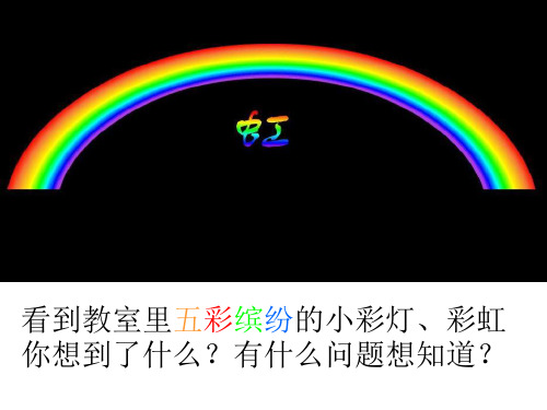 光的色彩与颜色PPT课件讲义
