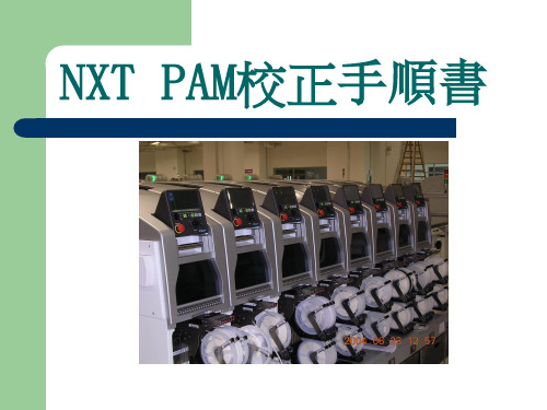 NXT PAM校正