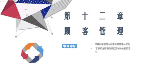 服务营销学-第十二章