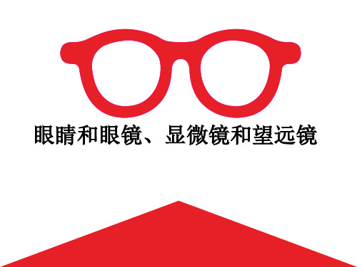 8年级物理“眼睛和眼镜、显微镜和望远镜”