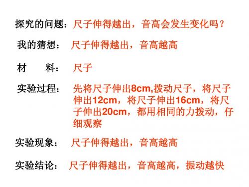 探索尺子的音高变化