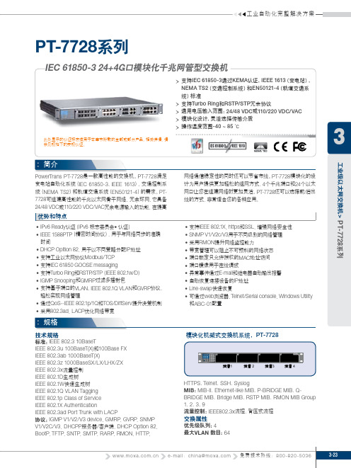 moxa PT7728