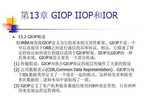 10_第13章 GIOP IIOP和IOR