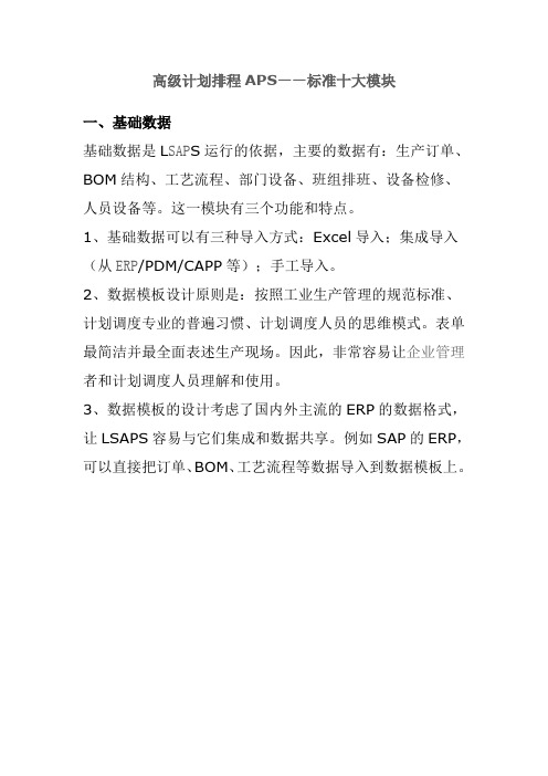 APS知识三