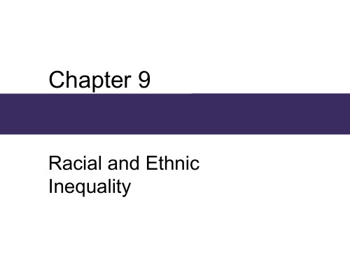 种族不平等,race,ethnity,inequality