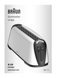 BRAUN HT600 多士炉 说明书