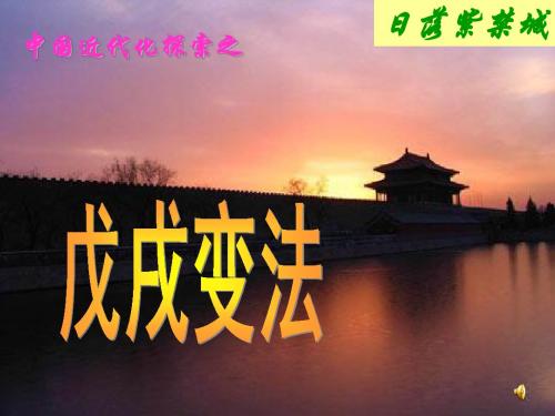 戊戌变法