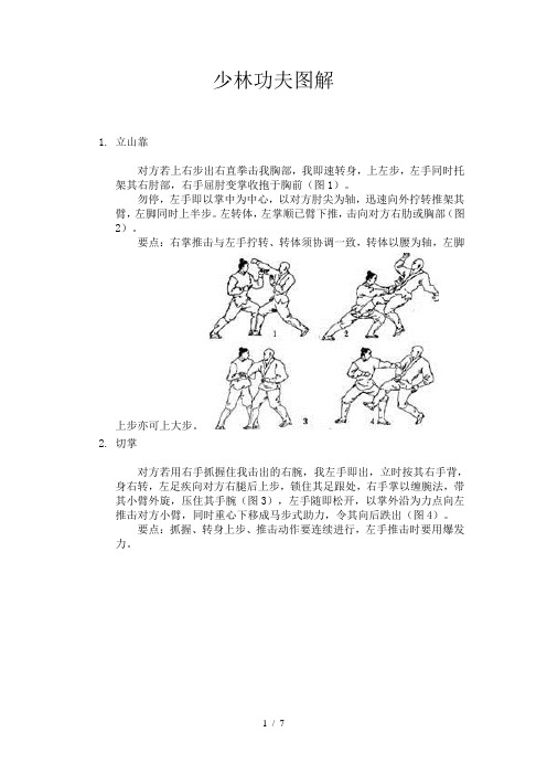 少林功夫图解