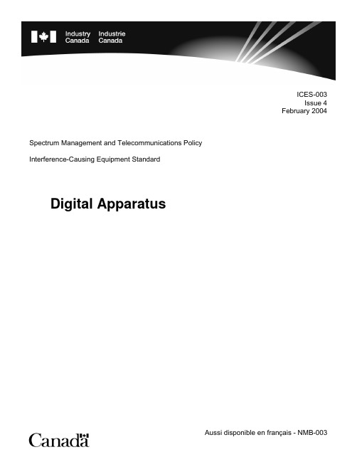 ICES-003__Issue_4_(2004)