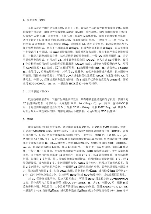 排卵药物