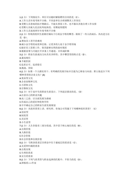 内蒙古专业技术人员继续教育2015年答案