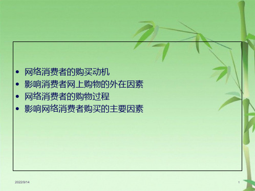 第5章网络消费者行为分析(共36张PPT)