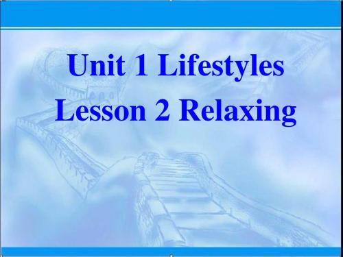 2019-2020学年北师大版高中英语新起点课件：必修1 Unit 1 Lesson 2