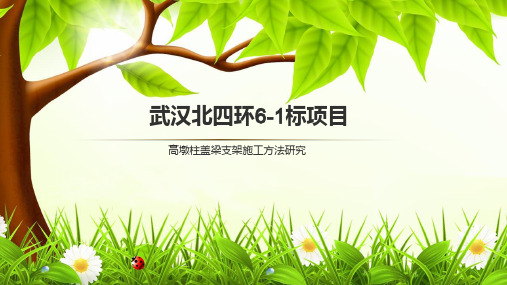 高墩柱盖梁支架施工方法研究QC小组成果