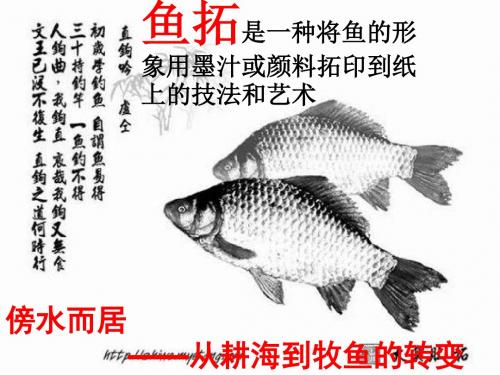 七年级历史与社会上册3.3.1《耕海牧鱼》课件人教版