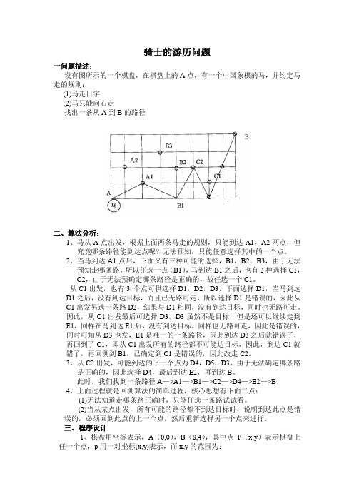 骑士的游历问题
