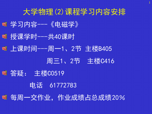 第一章 静电场