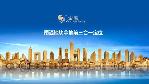 2019南通中央创新区金鹰地块营销定位报告