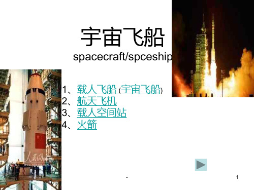 宇宙飞船PPT课件