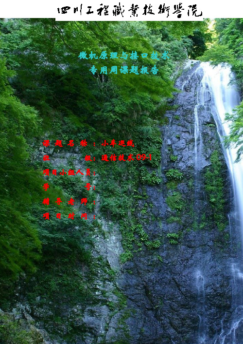 小车巡线
