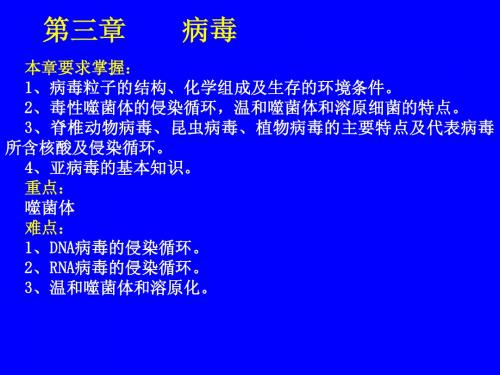 第三章.非细胞型微生物