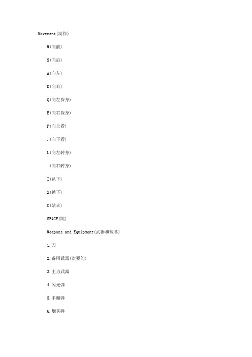 《三角洲特种部队黑鹰坠落之战队之剑》操作