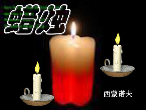 3.《蜡烛》ppt