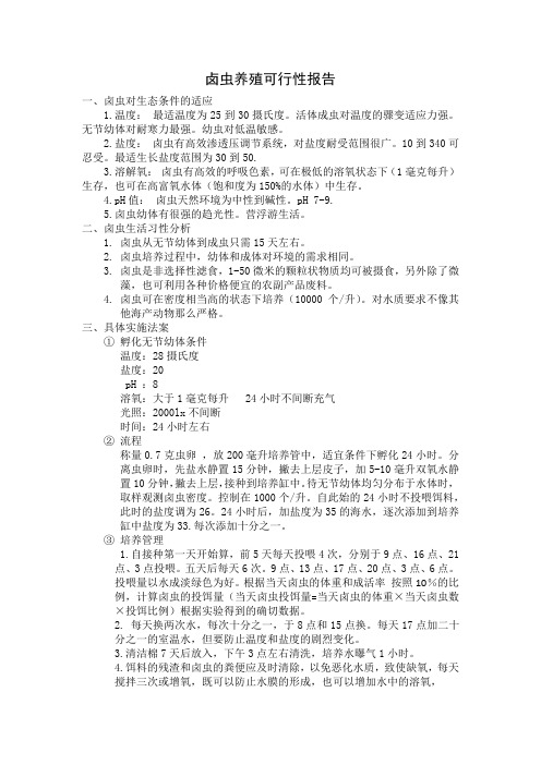 大卤虫养殖