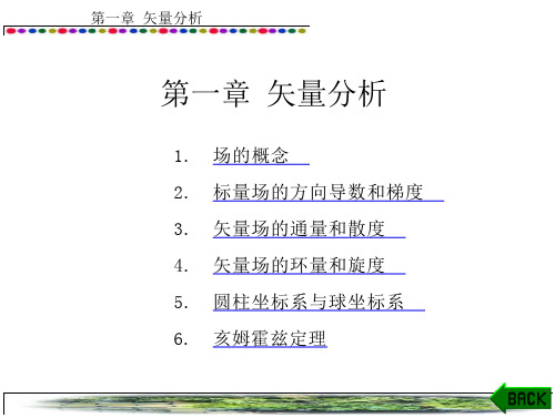 矢量分析报告