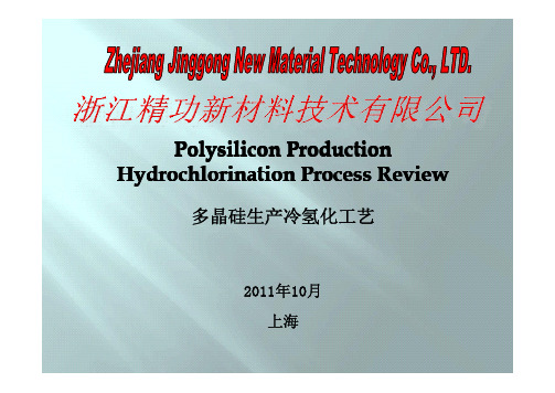 11-精功新材料_多晶硅生产冷氢化工艺介绍