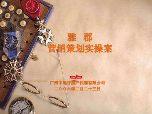 某房产代理有限公司营销策划实操案