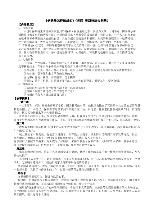 《钢铁是怎样炼成的》