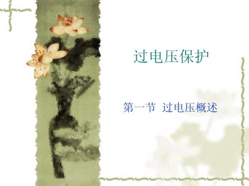 过电压保护第一节