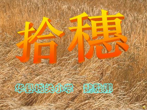 拾穗