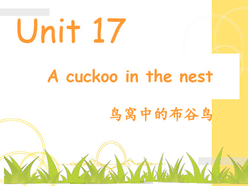 最新青少版新概念_2B_Unit17
