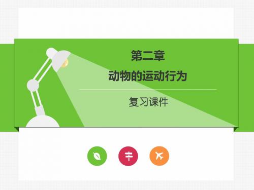 动物的运动和行为PPT课件7 人教版