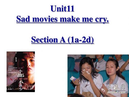 2014新目标九年级英语unit11sad_movies_make_me_cry(1a_2d)