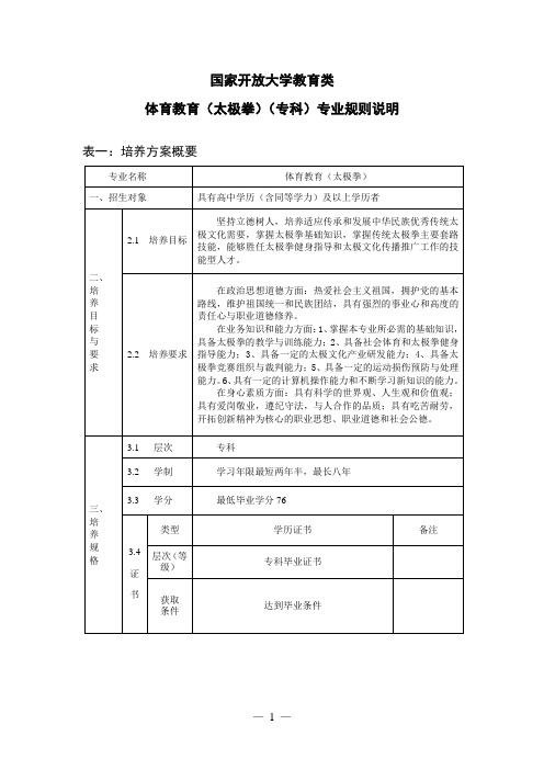 国家开放大学教育类